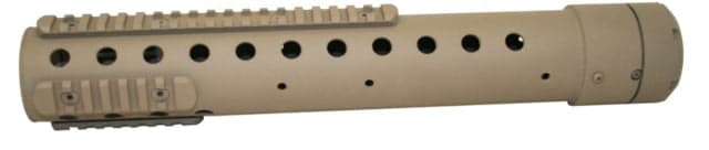 Precision Reflex Gen 3 Armalite .308 Carbon Fiber Forearm 14in w/Holes no Rails Flat Dark Earth