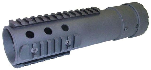 Precision Reflex Gen 3 Free Float Forearm Round Style Intermediate Length Black