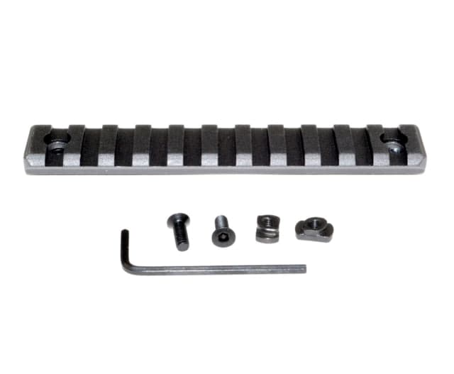 Presma Picatinny Rail Section for M-LOK Style Mounts 11 Slot Black