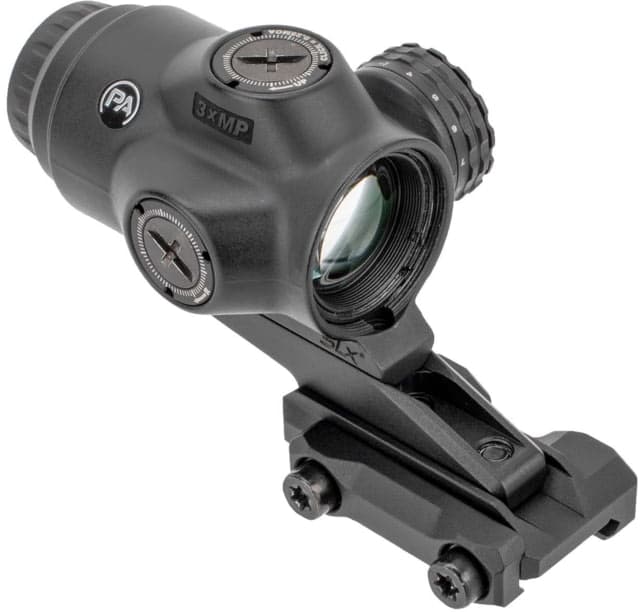 Primary Arms SLx 3X MicroPrism Red Dot Sight Green Illuminated ACSS Raptor 7.62x39/300AAC Reticle - Yard Black