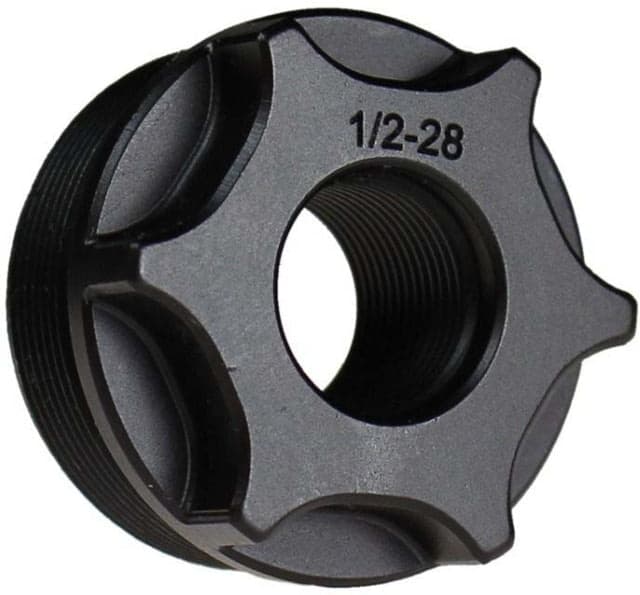 Primary Weapons Systems Mount Fits 1/2X28 Anodized Finish Black