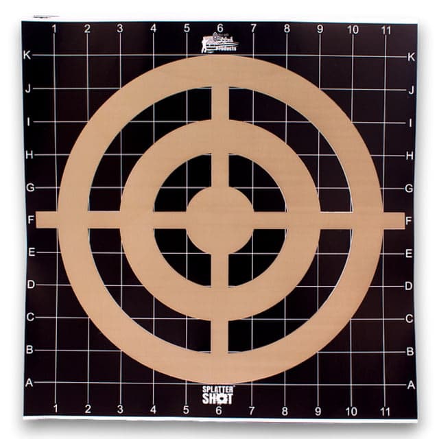 Pro-Shot Passive 25m Thermal Zeroing SplatterShot Multi-Purpose Target 4 Pack 12x12in