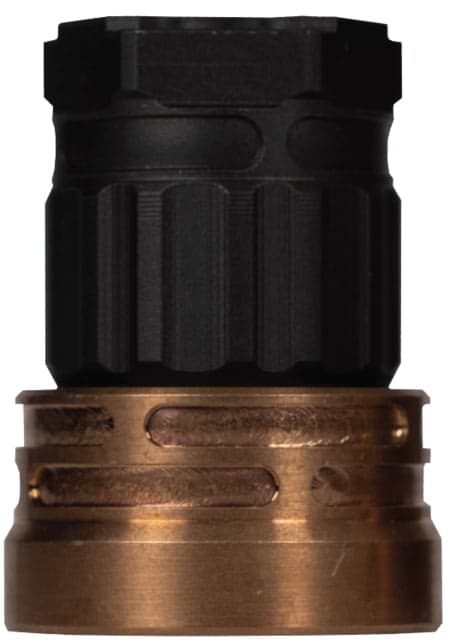 Q LLC Erect9r Three-Way Mount Black Fits HK 3-Lug Mount for ERECT9R 9mm Suppressor