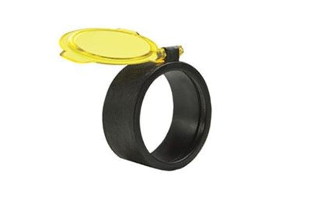 Quake Bushwacker See Thru Lens Covers - Size 3 Amber 40 Unit