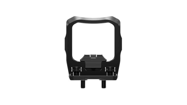 Radian Weapons Guardian Trijicon RCR Optic Guard Mount For MOS Glock Includes SIX Back-Up Iron Sights Anodized Finish Black