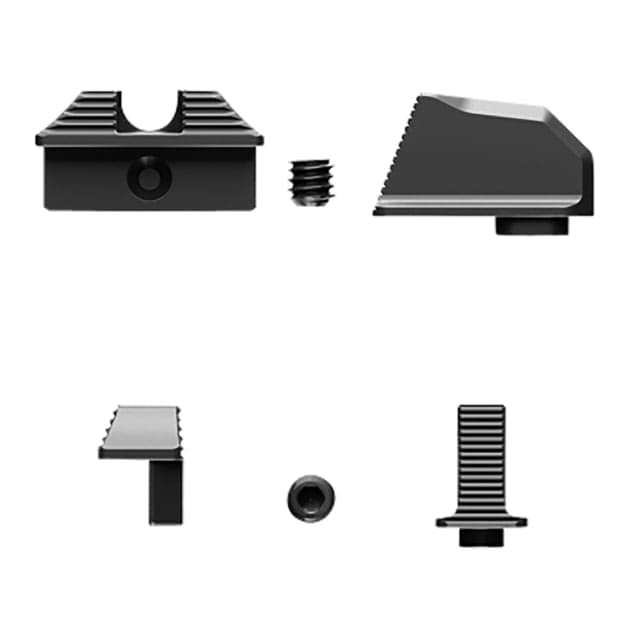 Radian Weapons Radian Weapons Stealth Back-Up Sights Iron Compatible w/Walther PDP 2.0 RMR