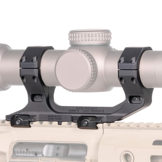 Reptilia AUS Optic Mount 1.93inch Height Black 34mm