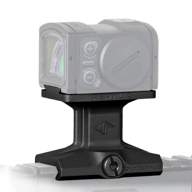 Reptilia DOT Mount 1.93in Height for Aimpoint ACRO Type III Hardcoat Anodized Black NSN 1005-01-674-6542