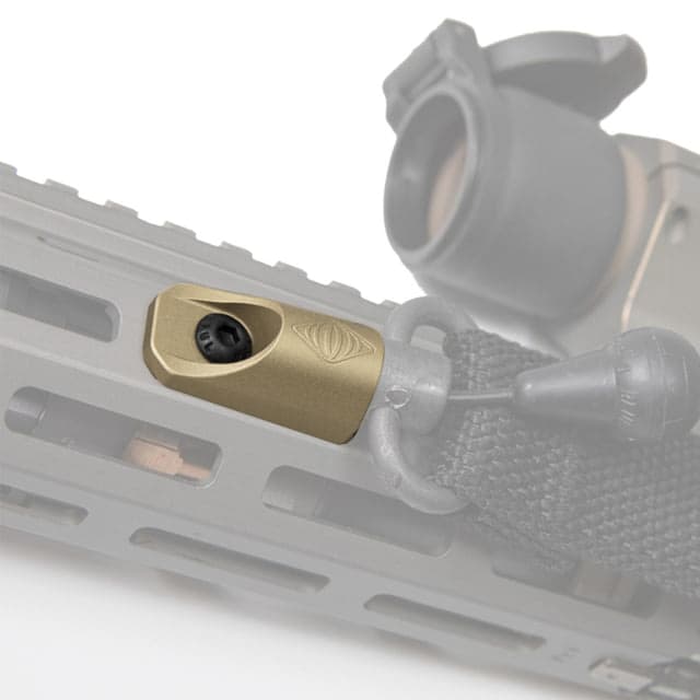 Reptilia Socket Mount M-LOK QD Sling Attachment Point Clear Anodized