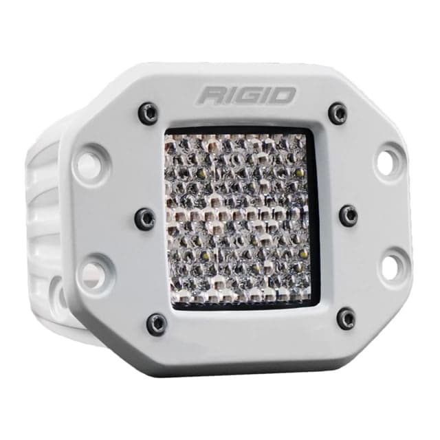 Rigid Industries D-Series Pro Hybrid Diffused Flush Mount Light White