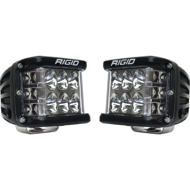 Rigid Industries D-SS Series PRO LED Driving Surface Mount Light Pair Black