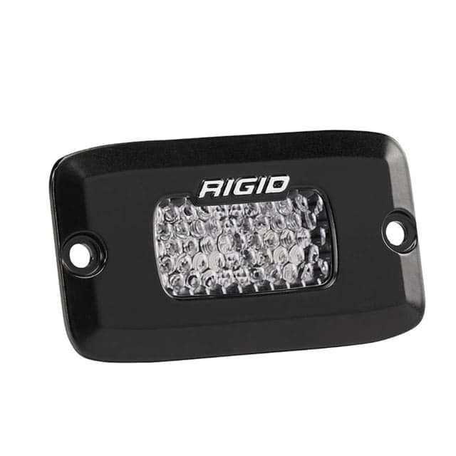 Rigid Industries SR-M Series Pro Diffused Flush Mount Light Black