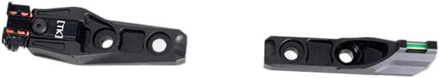 Rim/Edge M-LOK by Rim/Edge Eagle Eye Fiber Optic Rifle Sight Set Black