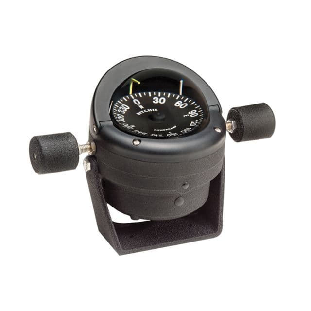 Ritchie Helmsman Steel Boat Compass - Bracket Mount - Black