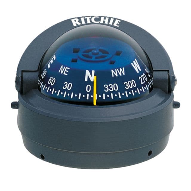 Ritchie Explorer Compass - Surface Mount - Gray