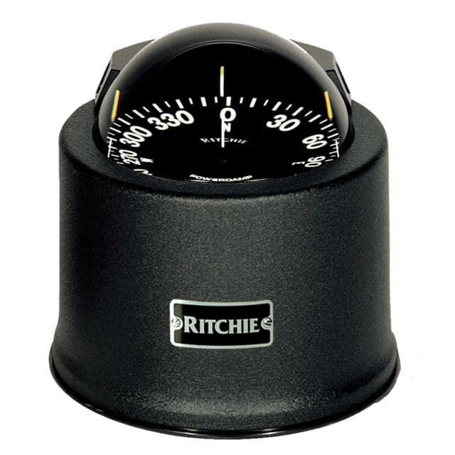 Ritchie GlobeMaster Compass - Pedestal Mount - Black - 5 Degree Card 12V