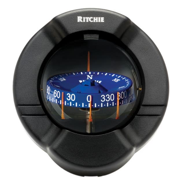 Ritchie SuperSport Compass - Dash Mount - Black