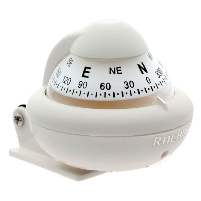 Ritchie RitchieSport Compass - Bracket Mount - White