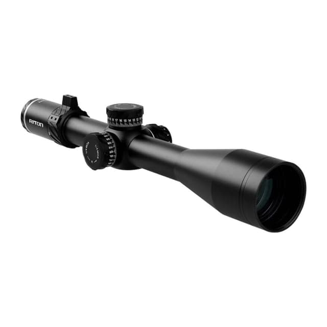 Riton Optics 5 Conquer 5-25x56mm Rifle Scope 34mm Tube First Focal Plane Illuminated Mor Moa Black