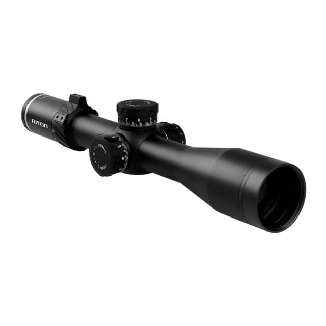 Riton Optics 7 Conquer 3-18x50mm Rifle Scope 34mm Tube First Focal Plane PSR Illuminated Mil Rad Black