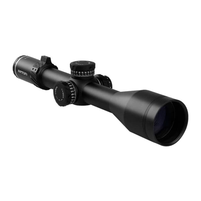 Riton Optics 7 Conquer 4-32x56mm Rifle Scope 34mm Tube First Focal Plane Illuminated MOR MOA Black