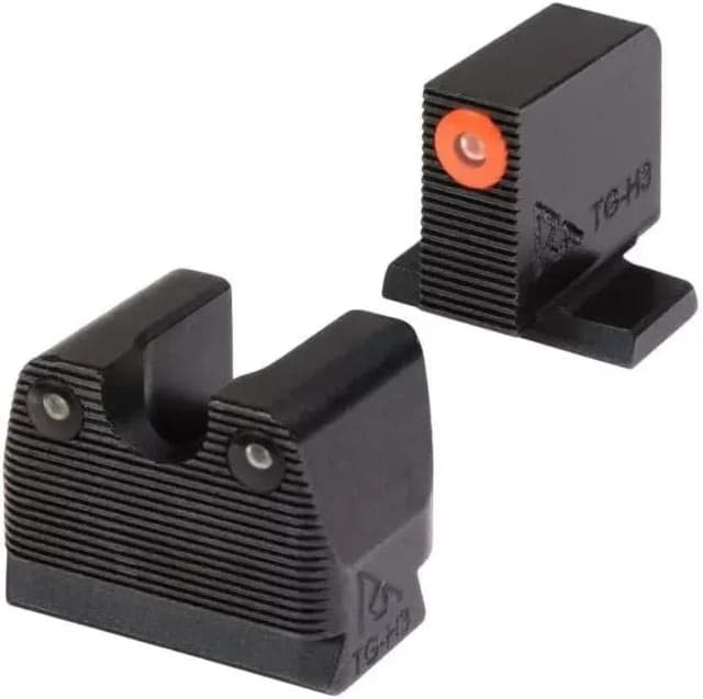 Rival Arms Tritium Night Sights Tritium Green With Orange Outline