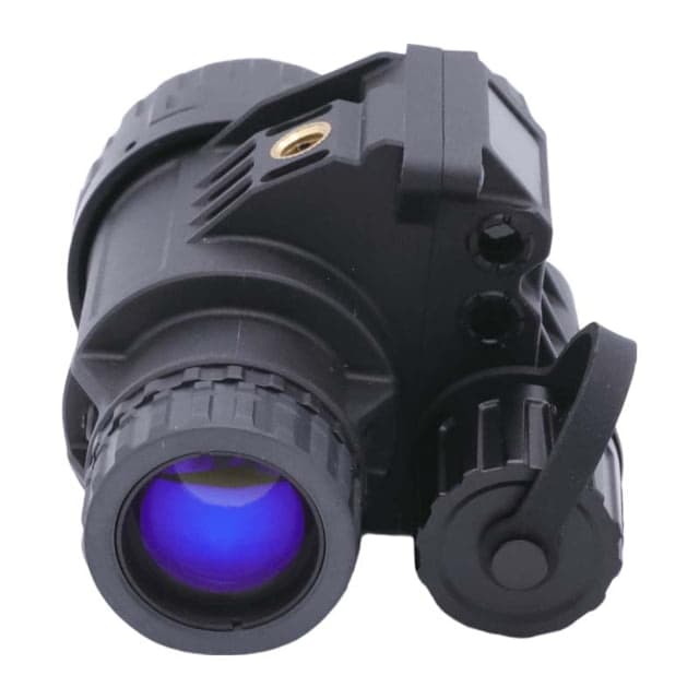 RIX RNV-14 1x25mm Night Vision Monocular with White Tubes 1400 form Black Small