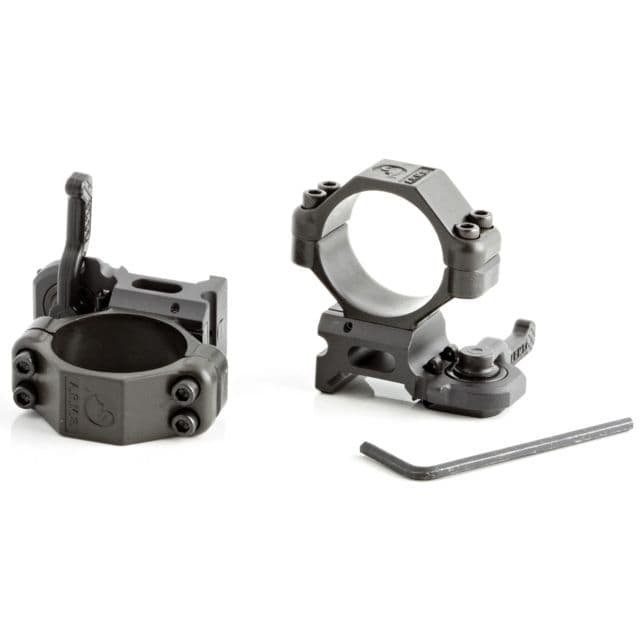 A.R.M.S. Inc. 30mm Tube High Height Ring Black 30mm High