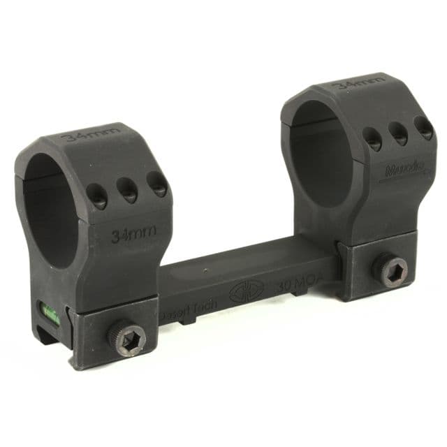 Desert Tech 34MM-30MOA Scope Mount Black 34mm DT-SR-BB