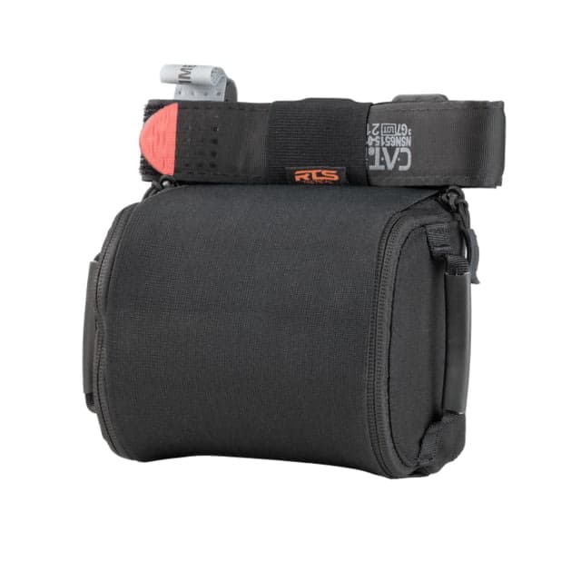 RTS Tactical Rapid Deploy Complete Belt-Mount IFAK KIT w/ CAT Black