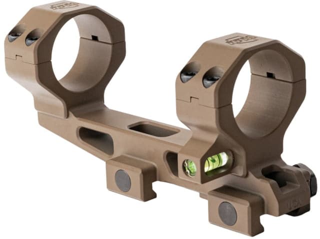 Ruff's Precision Manufacturing Bravo Riflescope Cantilever Mount w/ Co-Linear Bubble Level 35mm 1.50 in FDE