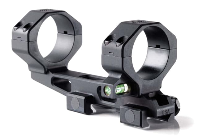 Ruff's Precision Manufacturing Bravo Series Riflescope Cantilever Mount w/ Co-linear Bubble Level 34mm Tube 1.50in Black