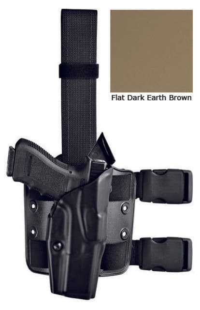 Safariland 6384 ALS OMV Tactical Holster Sig SauerP226 Rail STX Flat Dark Earth Right Hand with Rails 6384-477-551