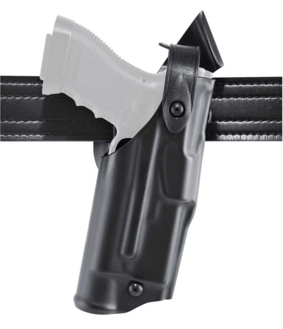 Safariland 6360 ALS/SLS Mid-Ride Level-III Retention Sig SauerP226 Rail STX Plain Black Right Hand with Rails 6360-477-61