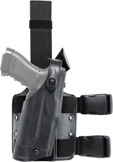 Safariland ALS/SLS Tactical Holster Briley-LH Scope Mount S&W Gun STX Tactical Black Right Hand