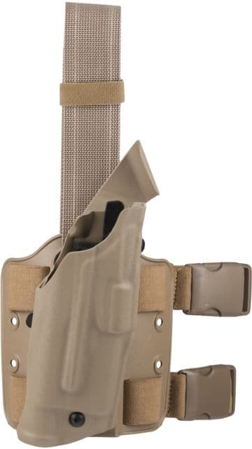 Safariland 6354 ALS Tactical Holster Sig SauerP226 Rail STX Flat Dark Earth Right Hand with Rails 6354-477-551