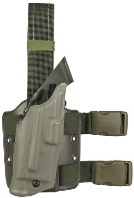 Safariland 6354 ALS Tactical Holster Sig SauerP226 Rail OD Green Right Hand with Rails 6354-477-561