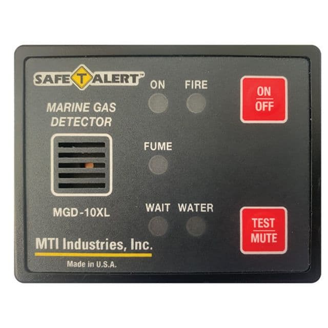 Safe-T-Alert Gas Vapor Alarm Fume Fire Bilge Water - Black Surface Mount