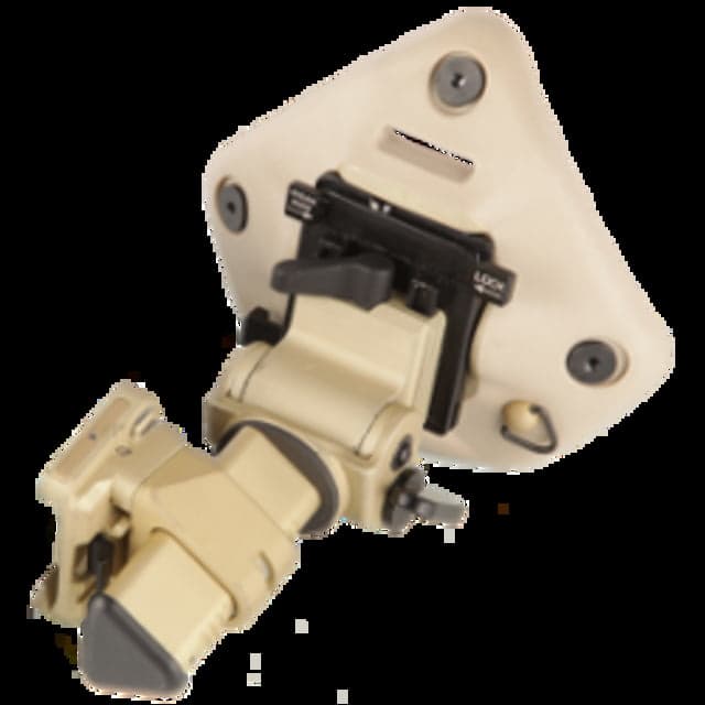 Norotos INVG HYPER Helmet Mount w/Universal Shroud & Breakaway Dovetail Tan One Size