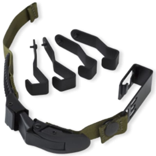 Norotos Strap Assembly Includes clips for MICH & PAGST Helmets Black One Size