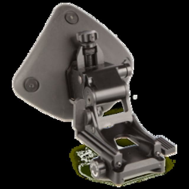Norotos TATM Helmet Mount PVS-15/18/21 w/ 1-Hole Low Profile Shroud Black One Size NSN 5855-01-523-8363