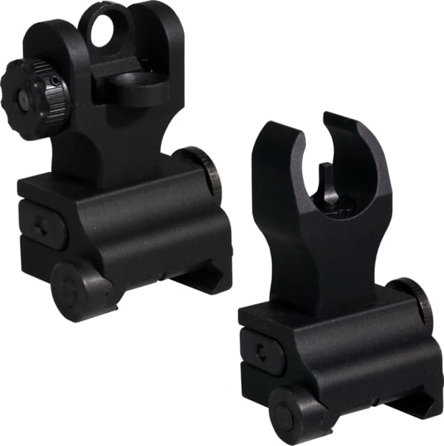 Samson Top Mounted Deployable Front and Rear Sight for AR-15 Black QF-HK-A2 PKG