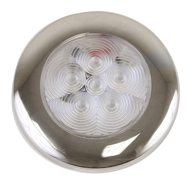 Scandvik B3 Downlight Surface Mount SS Trim IP67 12/24V Blue