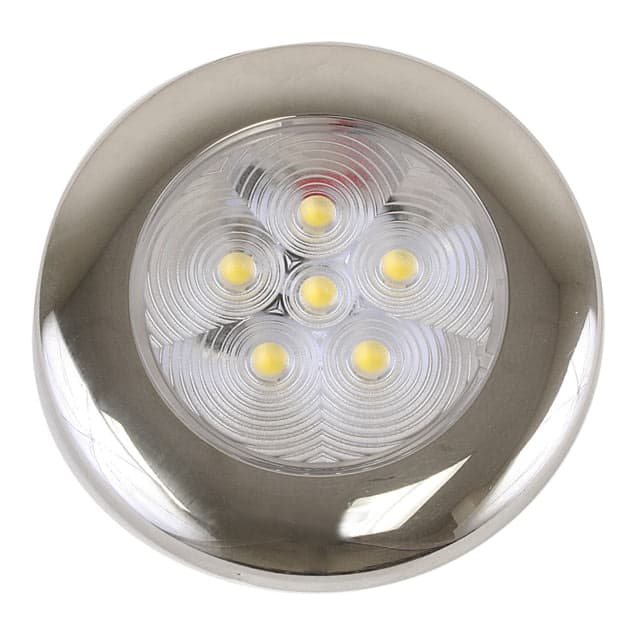 Scandvik B3 Downlight Surface Mount SS Trim IP67 12/24V Cool White