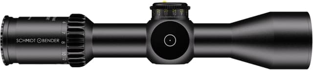 Schmidt & Bender 5-20x50 PM II Ultra Short Rifle Scope 34 mm Tube First Focal Plane TREMOR5 Reticle 1cm ccw DT II+ MTC LT / ST II ZC LT Black