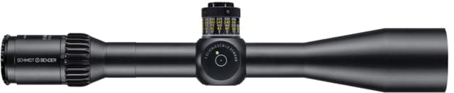 Schmidt & Bender 5-45x56 PM II High Power Rifle Scope 34 mm Tube First Focal Plane TREMOR3 Reticle 1cm cw DT II+ MTC LT / ST II ZC LT Black