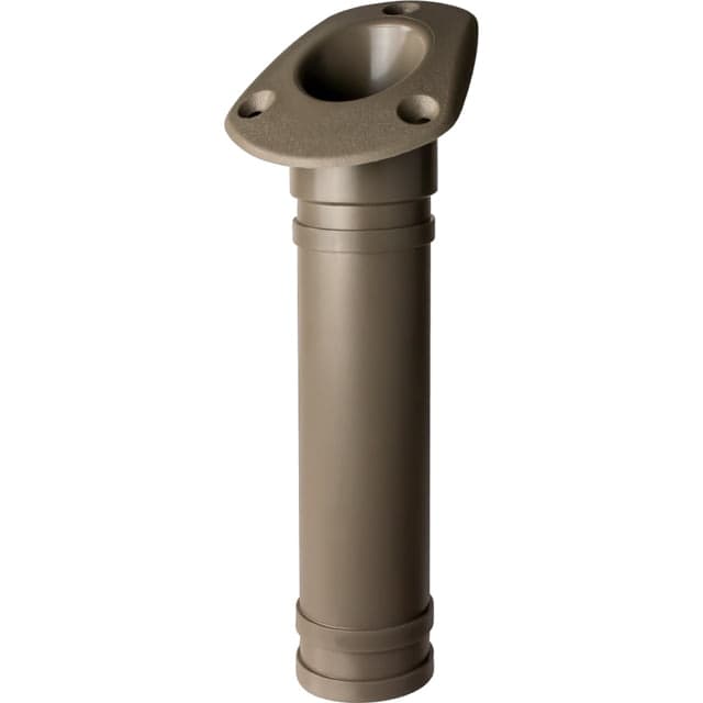 Sea-Dog Flush Mount 9-3/16in Rod Holder Flat Dark Earth