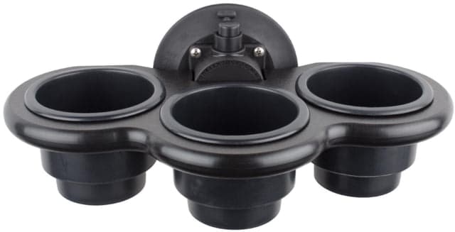 SeaSucker 3-Cup Holder Vertical Mount Black