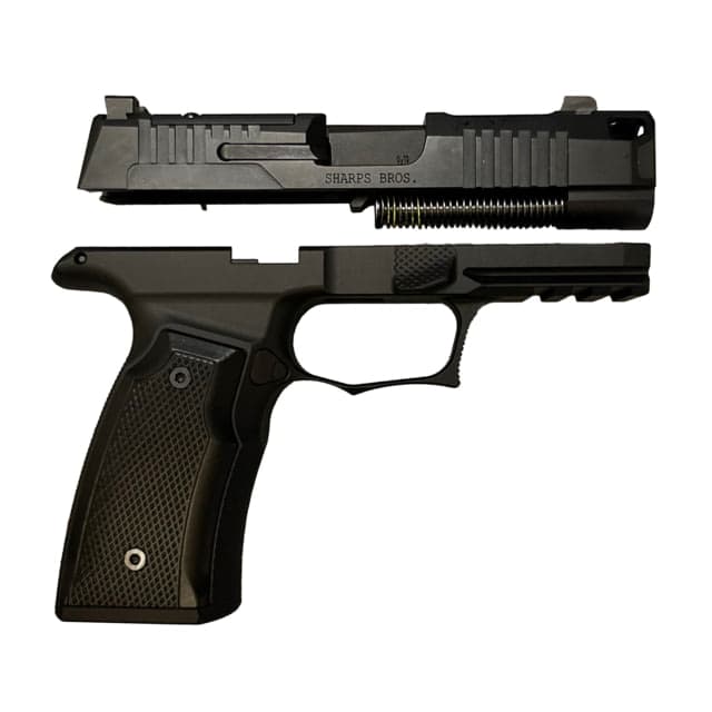 Sharps Bros. 365 Improved X Macro Pistol Kit 9mm 3.1in Sharps Ported Barrel Sharps 365xl-Improved Slide Ported W/Integrated Comp Optic Ready Fiber