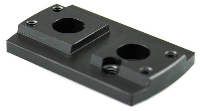 Shield Sights Adapter Plate for Aimpoint T1/T2 QD Mounts Black 2x1.25x0.25 in